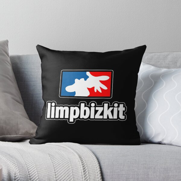 Limpbizkit classic  Throw Pillow RB1010 product Offical limpbizkit Merch