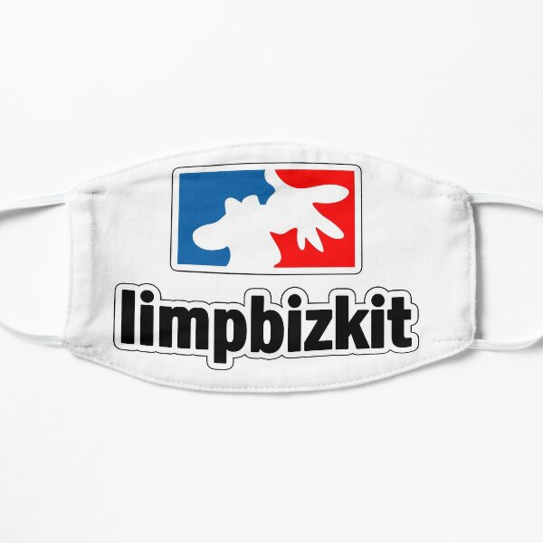 Limpbizkit classic white Flat Mask RB1010 product Offical limpbizkit Merch