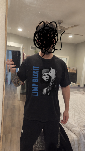Limpbizkit  T-Shirts  – Iconic Black & White Photo T-shirts photo review