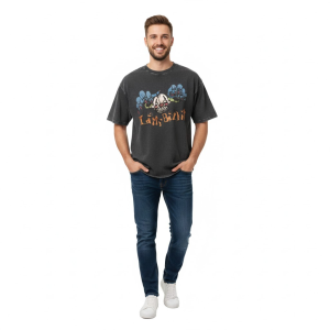 Washed Vintage Rock Band Puppet T-Shirt