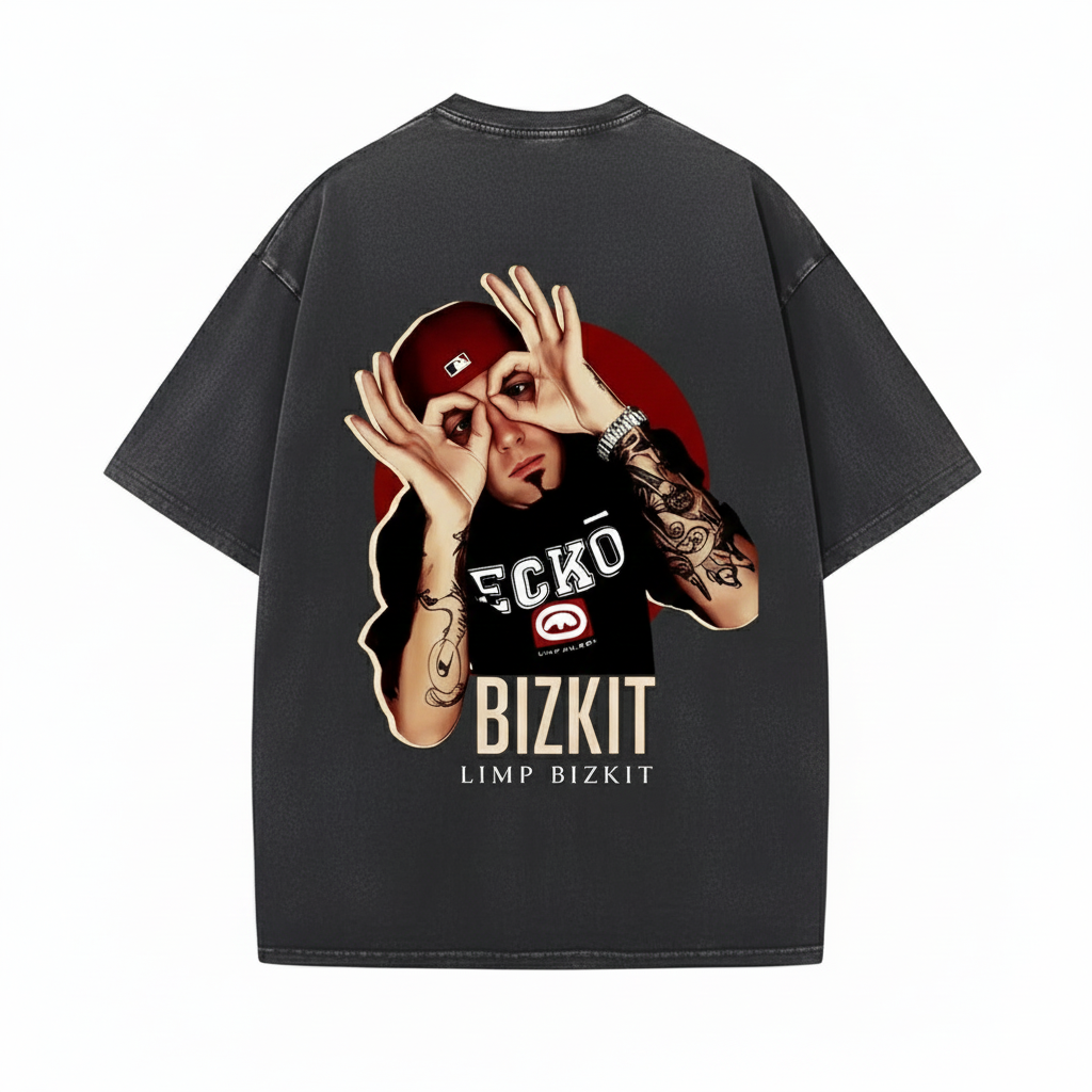 Washed Vintage Funny Limp Bizkit T-shirt 2 - Limp Bizkit Merch Gemini Generated Image d07qgpd07qgpd07q - Limp Bizkit Merch