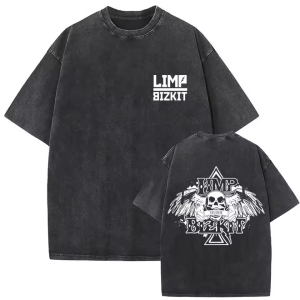 Washed Vintage Rock Band Limp Bizkit The Death T-Shirt