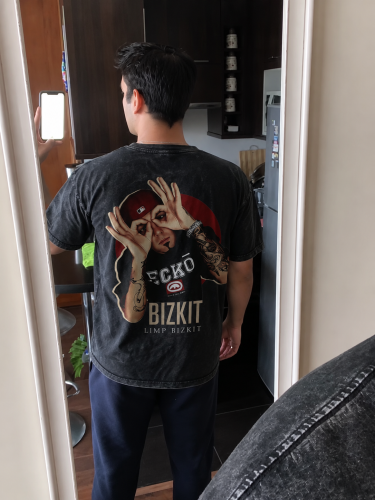 Washed Vintage Funny Limp Bizkit T-shirt photo review