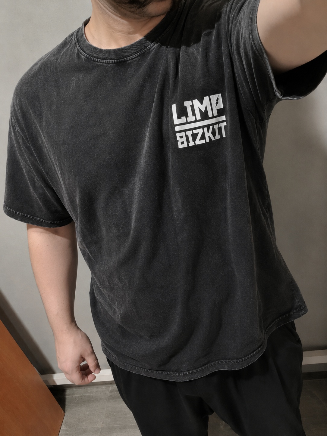Washed Vintage Rock Band Limp Bizkit The Death T-Shirt photo review