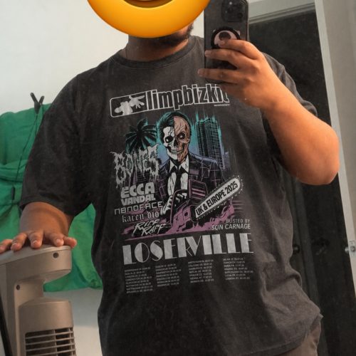 Washed Vintage Loservilla Rock Band Limp Bizkit T-Shirt photo review
