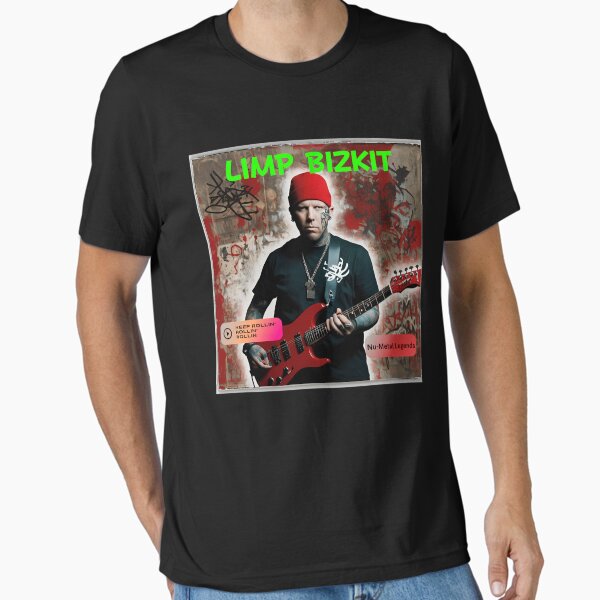 Limp Bizkit Red Cap Rebellion  Essential T-Shirt RB1211