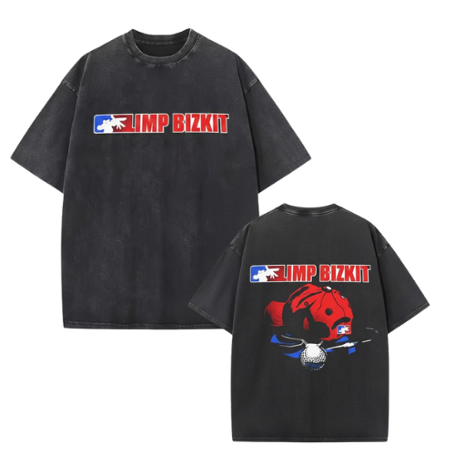 Washed Vintage The Red Limp Bizkit T-Shirt | Limp Bizkit Merch