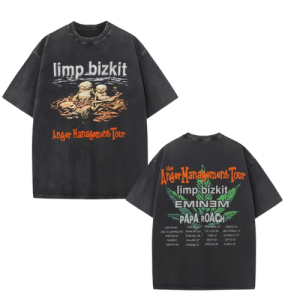 Washed Vintage Rock Band Anger Children T-Shirt