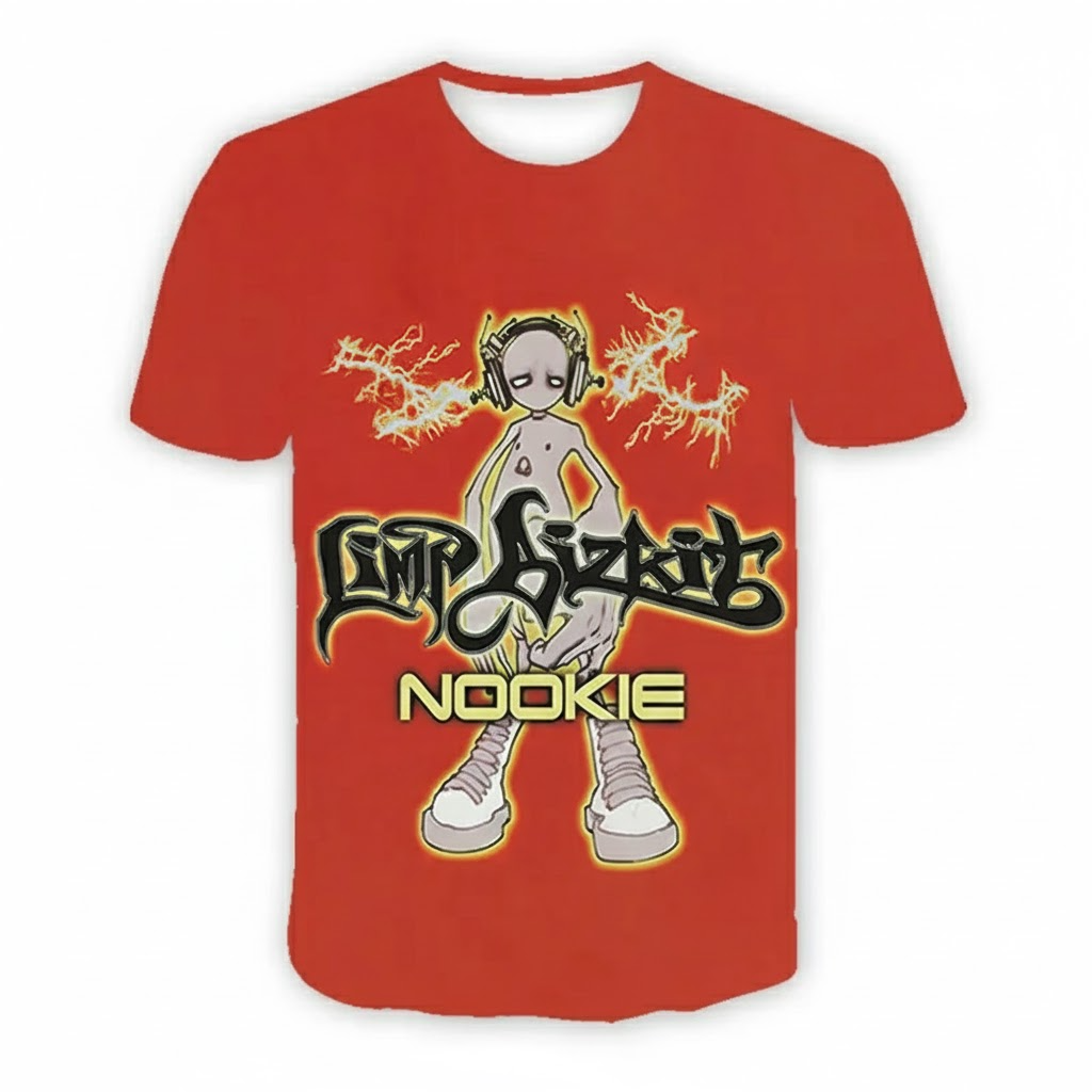 Nookie Limp Bizkit 3D DTNK0801 T-Shirt 1 - Limp Bizkit Merch - Limp Bizkit Merch
