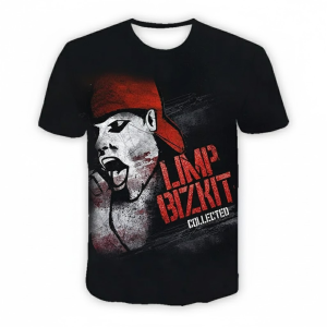 CAVVING 3D Collected Limp Bizkit Casual DTNK0801 T-shirts