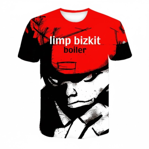 Boiler Limp Bizkit DTNK0801 3D T-Shirt