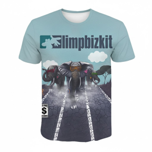 Elephant Craving Limp Bizkit DTNK0801 3D T-Shirt