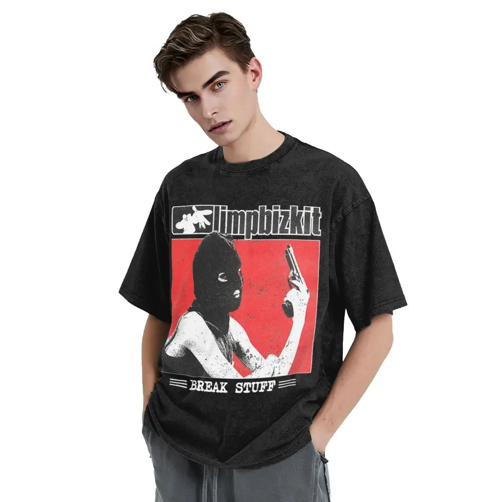 Washed Limp Bizkit Break Stuff Hip Hop DTNK0801 T-Shirt 4 - Limp Bizkit Merch S78b7867e2eff4e7195ffab825f97ad3 - Limp Bizkit Merch