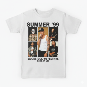 Limp Bizkit Woodstock'99 Festival T-shirts