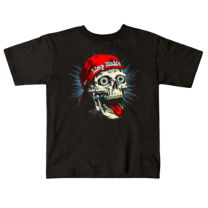 Limp Bizkit T-shirt Skull and Flames Rock Graphic NTAN1302