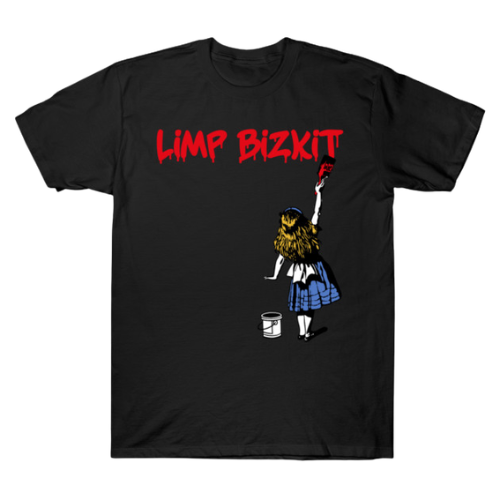 Limp Red Girl DTNK 1003 T-Shirt 1 - Limp Bizkit Merch unus annus 16 - Limp Bizkit Merch