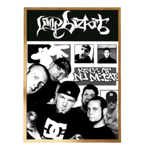 Wall Poster Art Vibrant Band L-limp B-bizkit NTAN0304