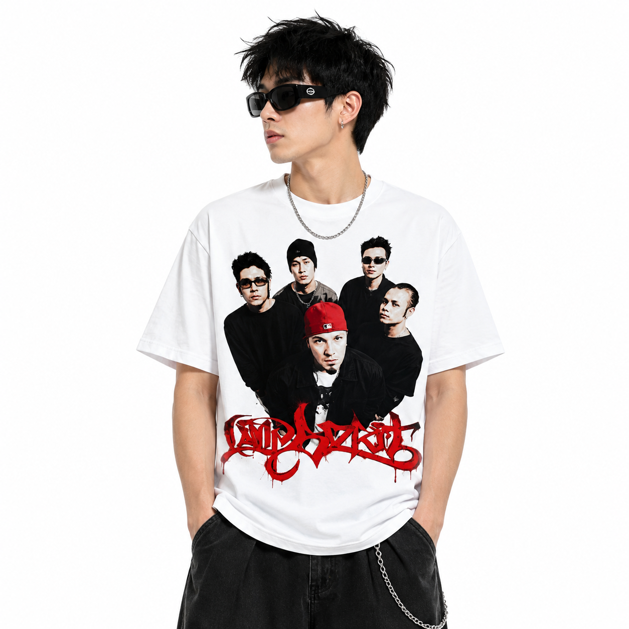 Band Photo Red Graffiti LA 2605 T-shirt 2 - Limp Bizkit Merch ChatGPT Image May 26 2026 03 26 17 PM - Limp Bizkit Merch