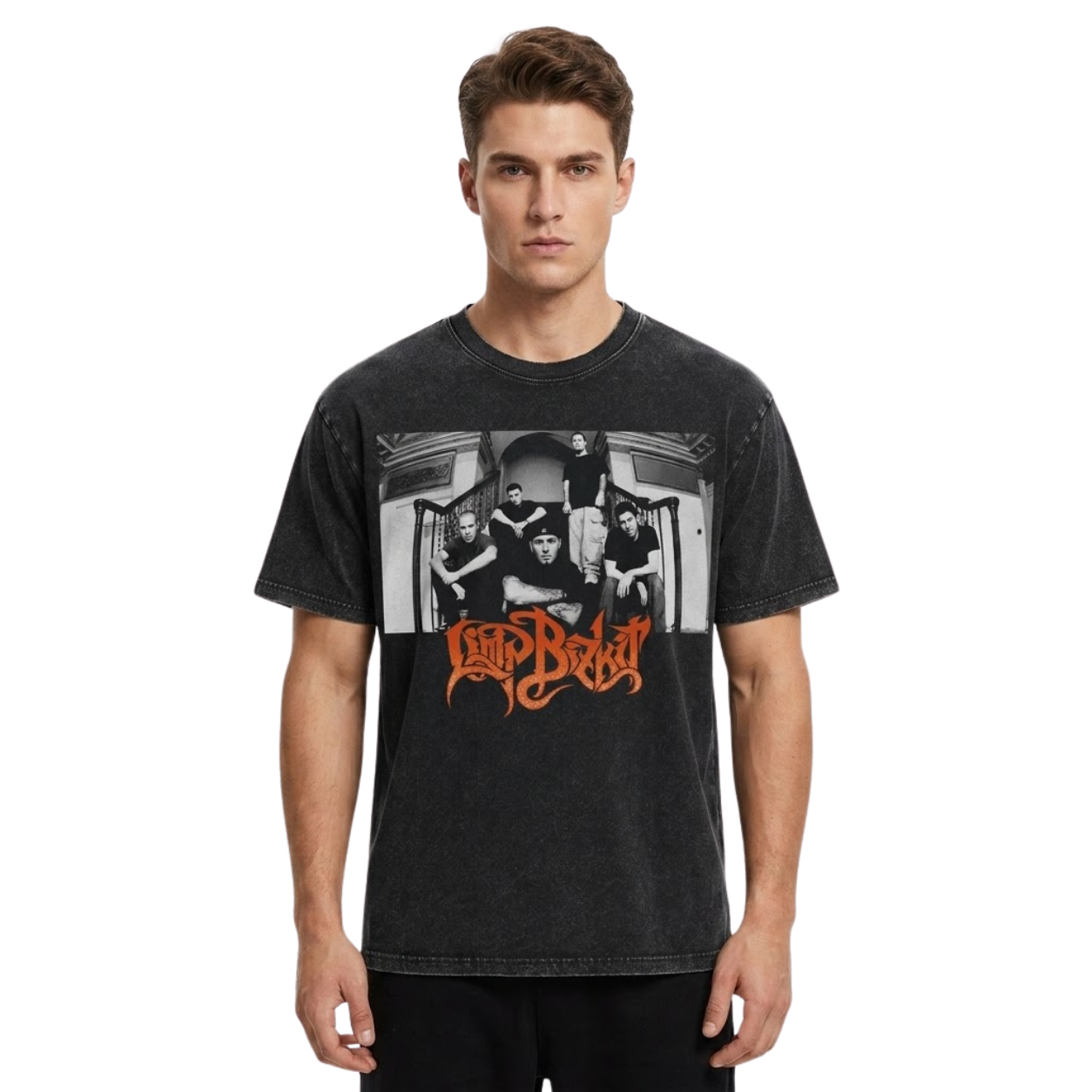 Washed 90s Retro Rap HTCT2206 Limp Bizkit T-Shirt 2 - Limp Bizkit Merch 3 1 - Limp Bizkit Merch