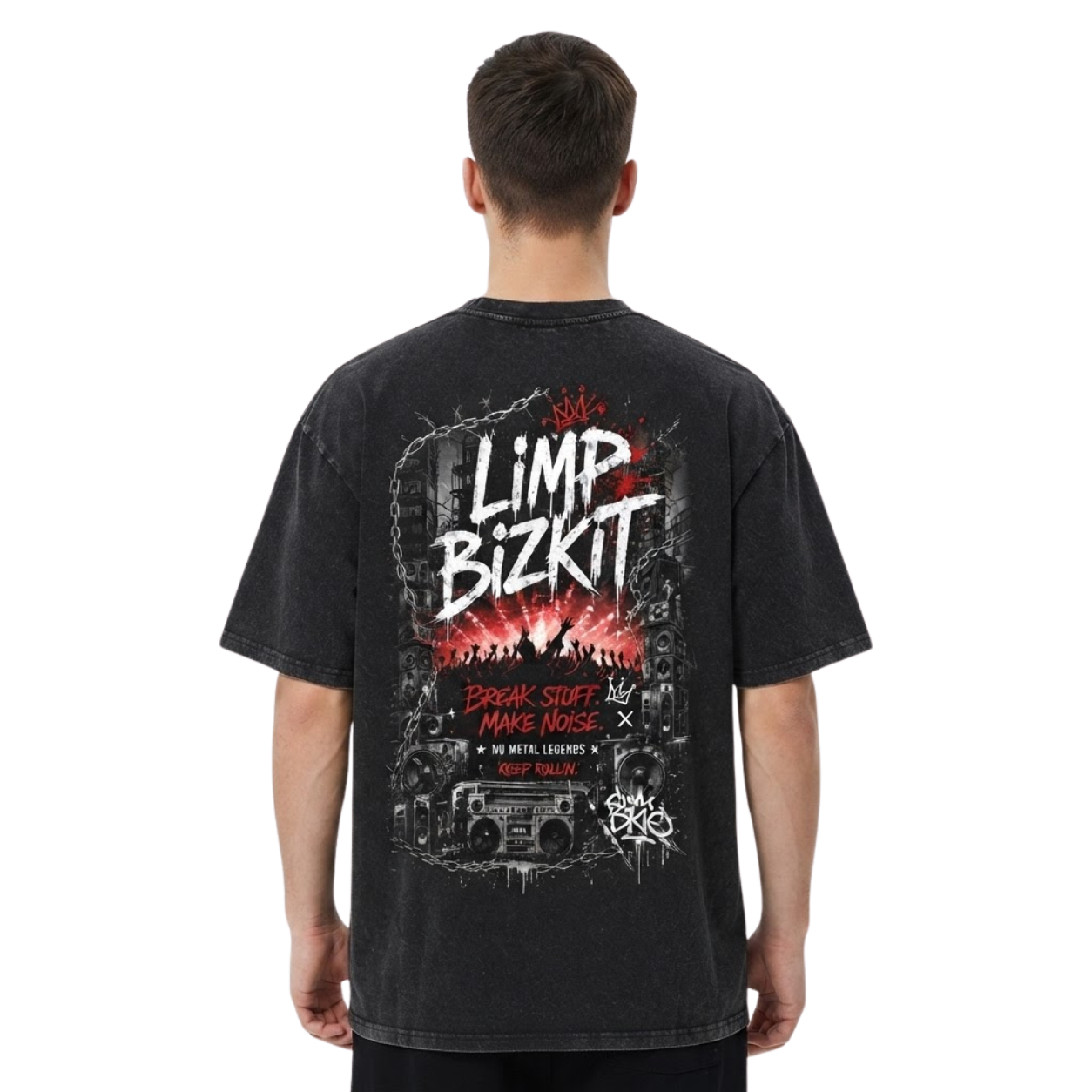 Limp Bizkit 2026 Tour Break Stuff Make Noise HTCT0508 Limp Bizkit Washed T-Shirt 7 - Limp Bizkit Merch 3 1 - Limp Bizkit Merch