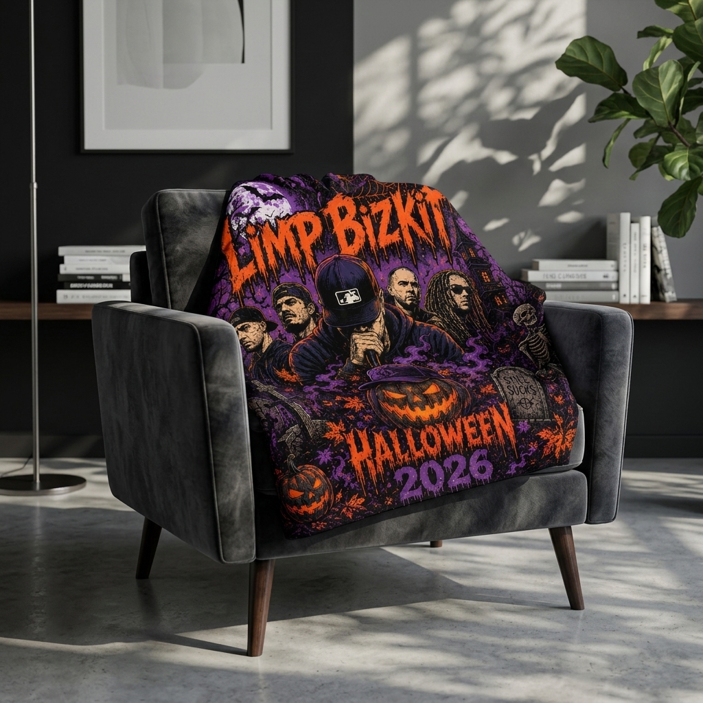 Limpbizkit The Nu-Metal Spooky Season Oodie Blanket Hoodie Adults 6 - Limp Bizkit Merch studio mockup 6 40 - Limp Bizkit Merch