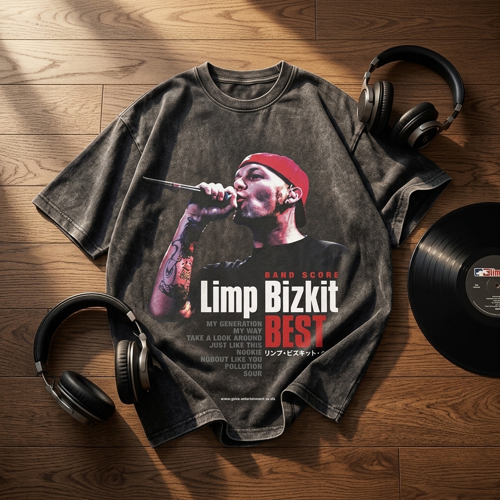 Band Score Best WashedT-Shirt 6 - Limp Bizkit Merch studio mockup 0 41 - Limp Bizkit Merch