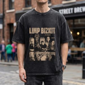 Limp Bizkit Poster DTNK1409 Washed T-Shirt 10 - Limp Bizkit Merch studio mockup 2 40 - Limp Bizkit Merch