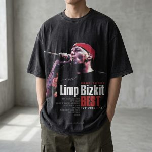 Band Score Best WashedT-Shirt 9 - Limp Bizkit Merch studio mockup 2 41 - Limp Bizkit Merch