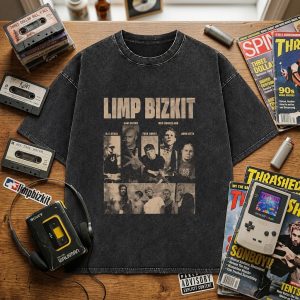 Limp Bizkit Poster DTNK1409 Washed T-Shirt 9 - Limp Bizkit Merch studio mockup 3 38 - Limp Bizkit Merch