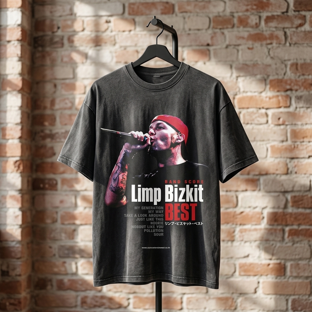 Band Score Best WashedT-Shirt 3 - Limp Bizkit Merch studio mockup 5 40 - Limp Bizkit Merch