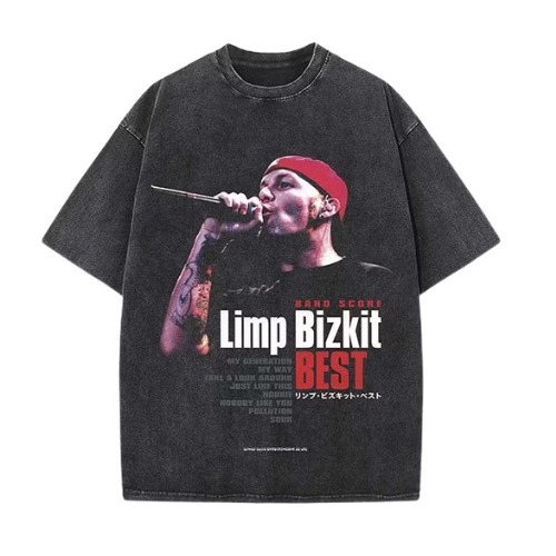 Band Score Best WashedT-Shirt 1 - Limp Bizkit Merch unus annus 29 - Limp Bizkit Merch